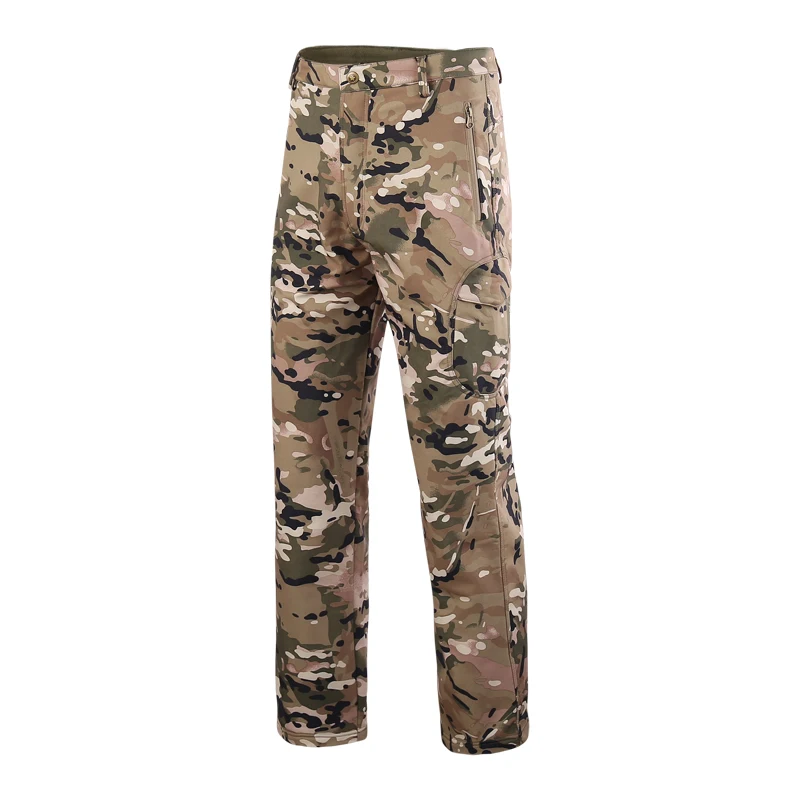 Camo Hunting Shark Skin Softsh - Outdoor Sport Waterproof Pants recension och pris