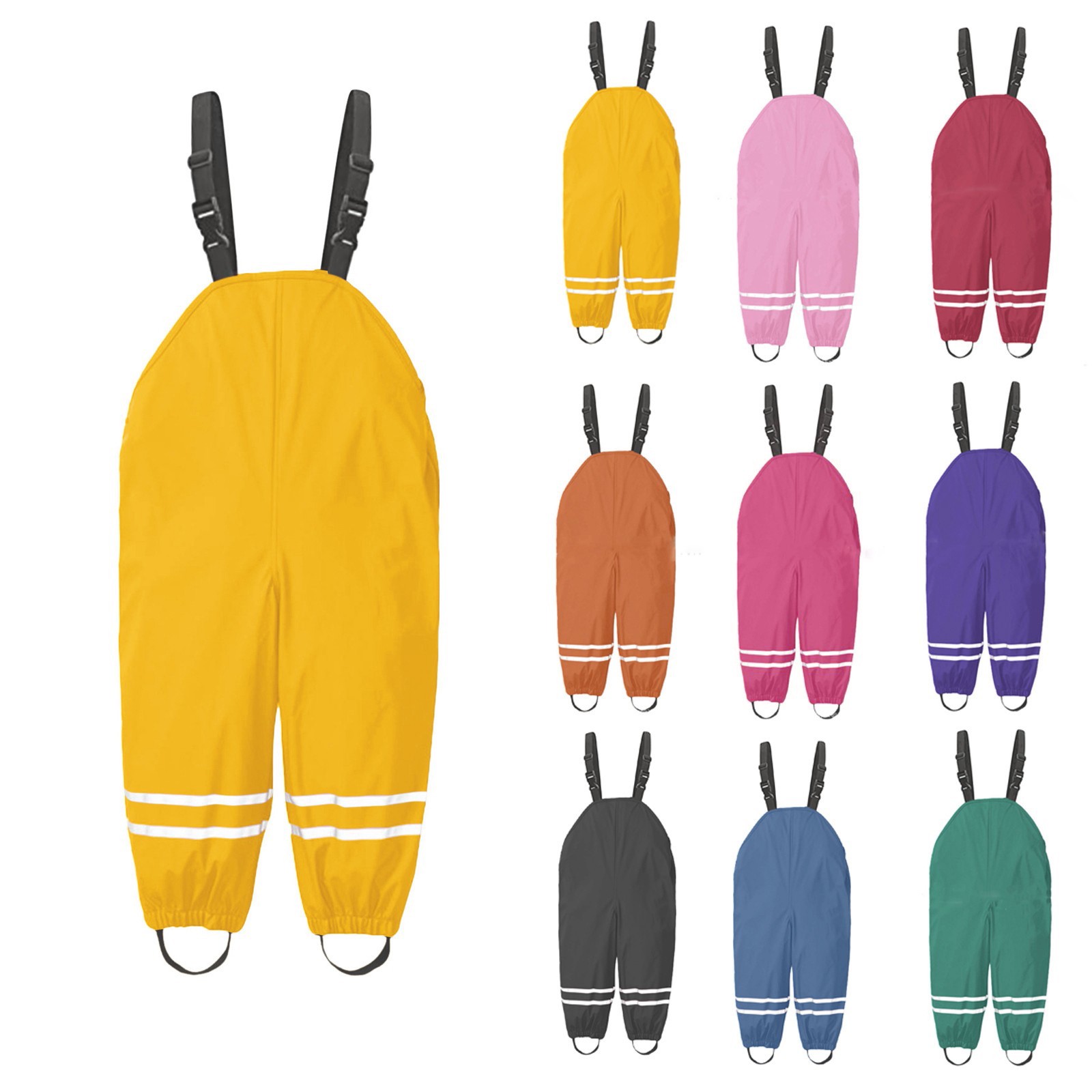 1-8Y Rain Pants Toddler Kids R - Outdoor Sport Waterproof Pants recension och pris