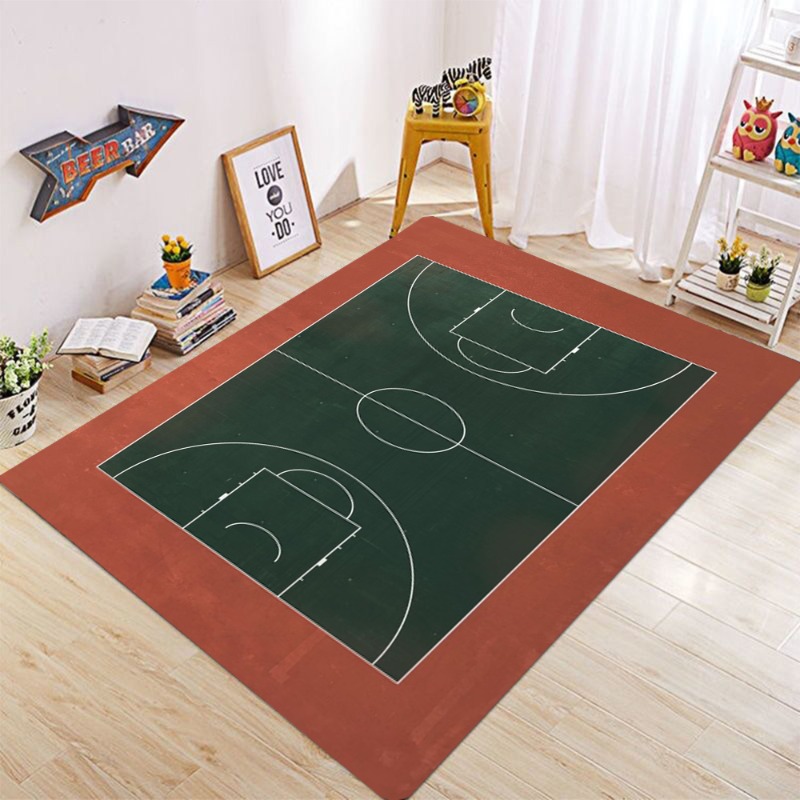 Basketball Court Pattern Carpe - Outdoor Sport Court Flooring recension och pris