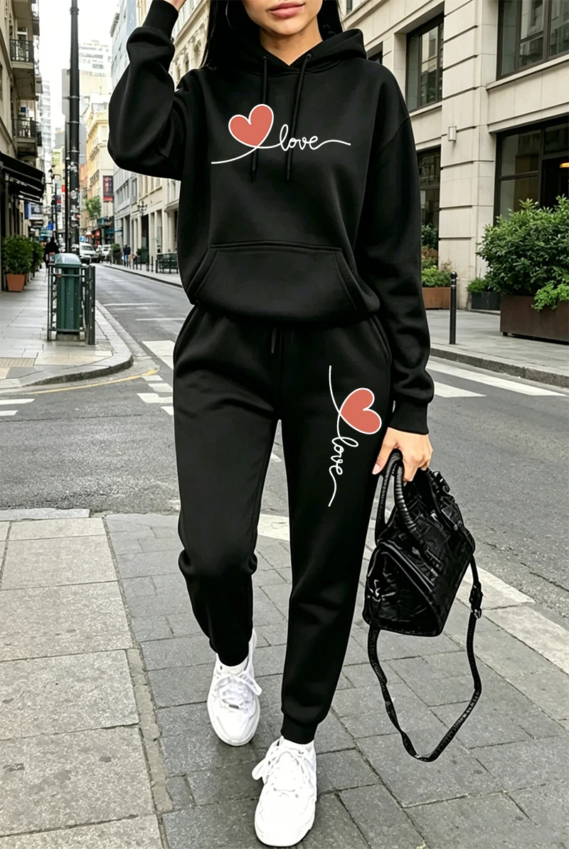 Womens Tracksuit Print Casual  - Outdoor Sports recension och pris