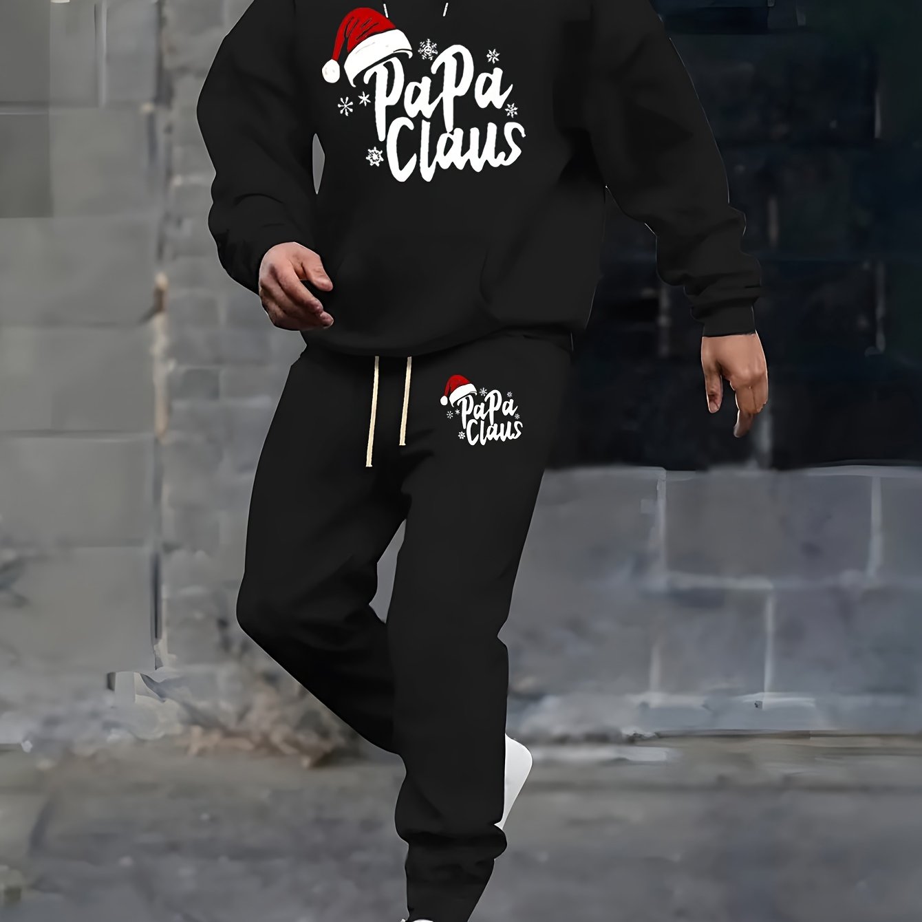 Santa Print Men 2 Piece Tracks - Outdoor Sport Is recension och pris