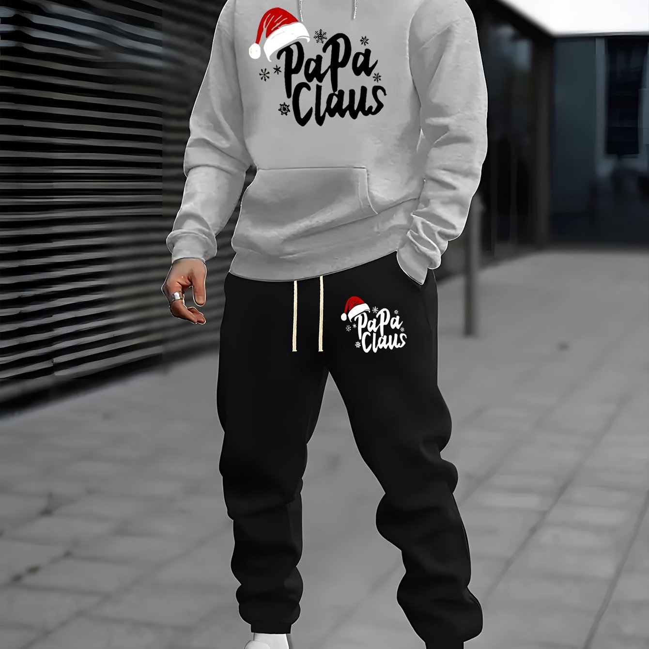 Santa Print Men 2 Piece Tracks - Outdoor Sport Is recension och pris