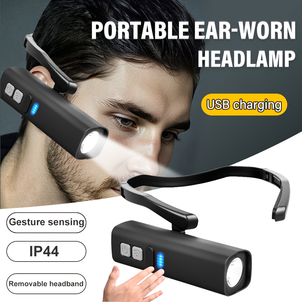 2025 Ear Clip Headlamp– Bright - Outdoor Sport Activity recension och pris